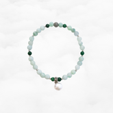 Ten Directional Beaded Jadeite Bracelet